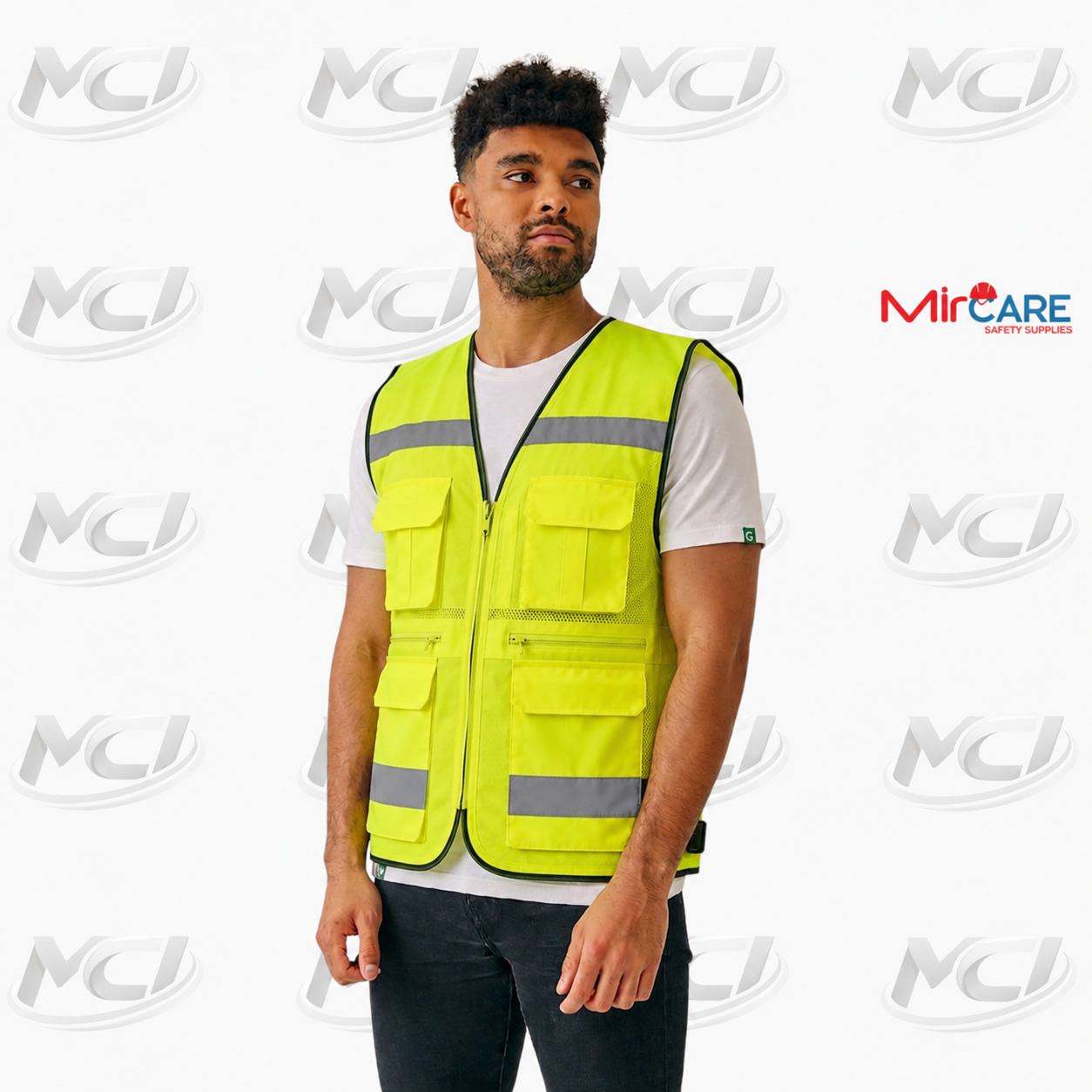 Mesh Safety Vest - 4 Pocket