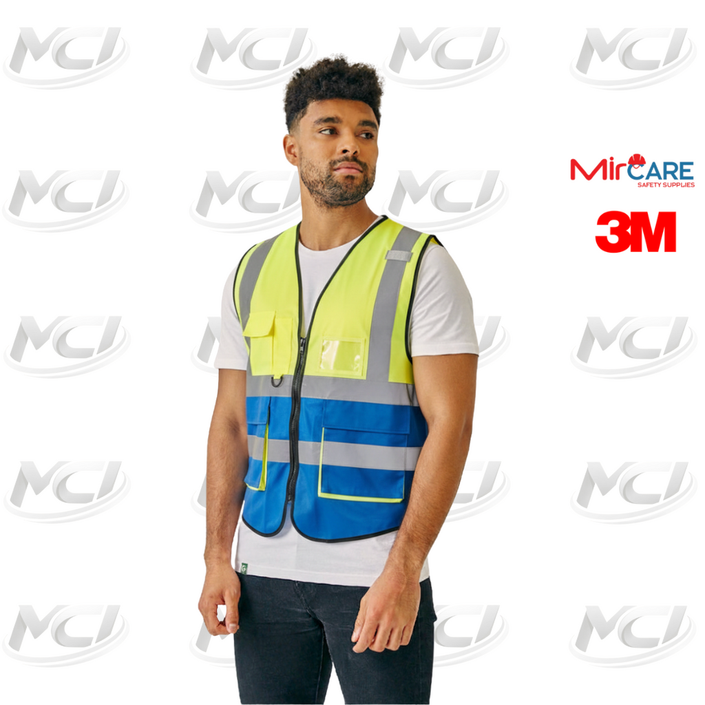 3Mسترة سلامة ٢ لون بشريط عاكس 