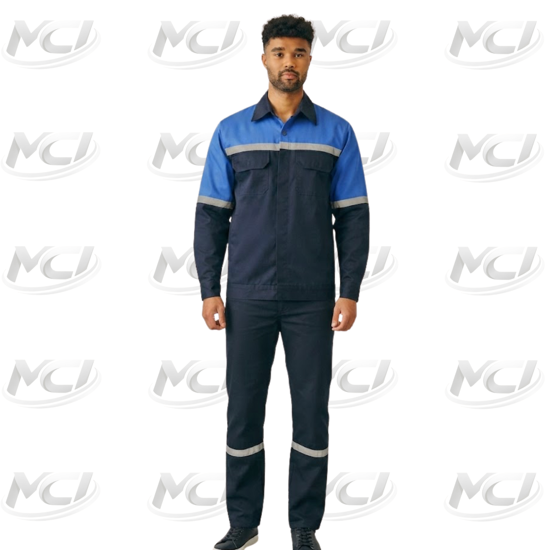 65% Cotton - Mircare 2 Piece Suit - 2 Tone
