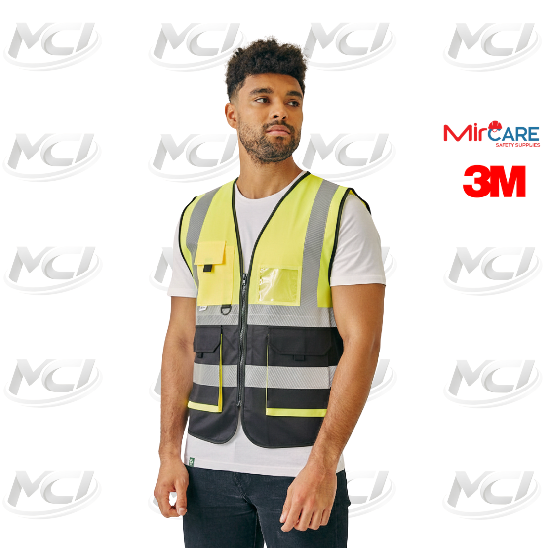Dual Color Safety Vest - 3M Reflective Strips